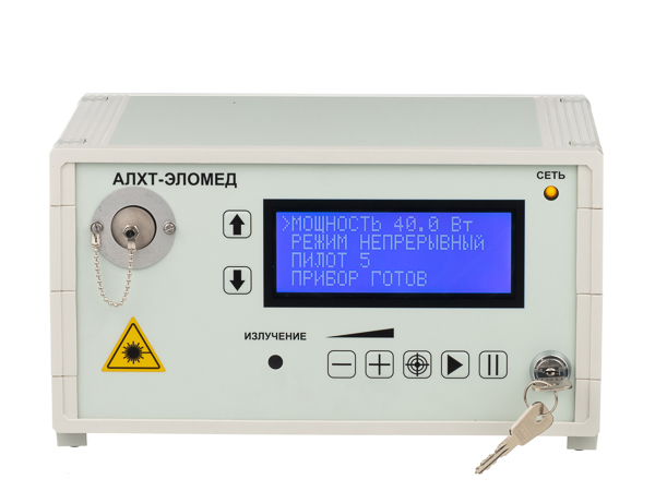 Лазерный аппарат АЛХТ-Эломед для трансуретральной лазерной абляции