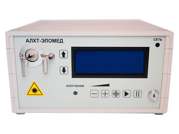 Двухканальный лазерный аппарат АЛХТ-ЭЛОМЕД для хирургии и фотодинамической терапии (ФДТ)